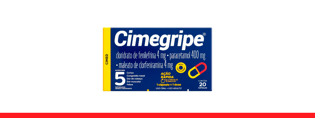 Cimegripe 20 cápsulas